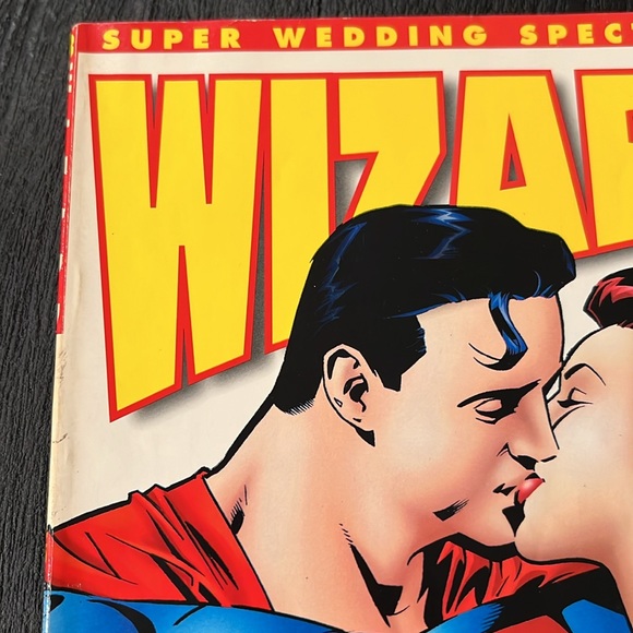 Wizard Magazine Issue #63 from Nov. 1996 - Wedding of Superman Cover Collectible - Picture 4 of 14